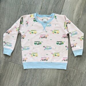 The Beaufort Bonnet Company Golf Cart Crewneck - Get Masters-ready!